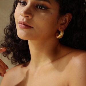 Hollow Hoop Earrings