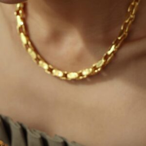 Hollow Out Chain Necklace