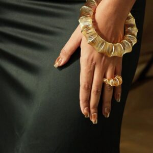 Bamboo oint styled Hollow Out Ring